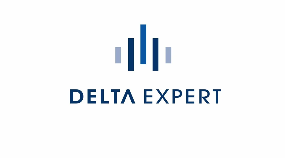Delta Expert logo in blue
